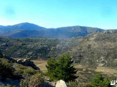 Macizo Cabeza Arcón,El Pendón;senderismo único rutas de montaña por madrid  principiantes madrid